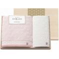 春の贈り物 バスタオル&ハンドタオル（木箱入） 今治 バスタオル：60×110cm、ハンドタオル：34×30cm