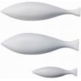 夏の贈り物お中元 ウォールデコ（さかな）3個セット 大（約15×4.2×3cm）・中（約15×3.5×3cm）・小（約8.5×2.1×1.7cm）×各1