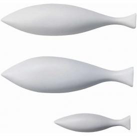 夏の贈り物お中元 ウォールデコ（さかな）3個セット 大（約15×4.2×3cm）・中（約15×3.5×3cm）・小（約8.5×2.1×1.7cm）×各1