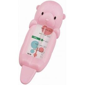 夏の贈り物お中元 湯温計 ラッコちゃん タニタ ピンク 17×6.2×4.5cm
