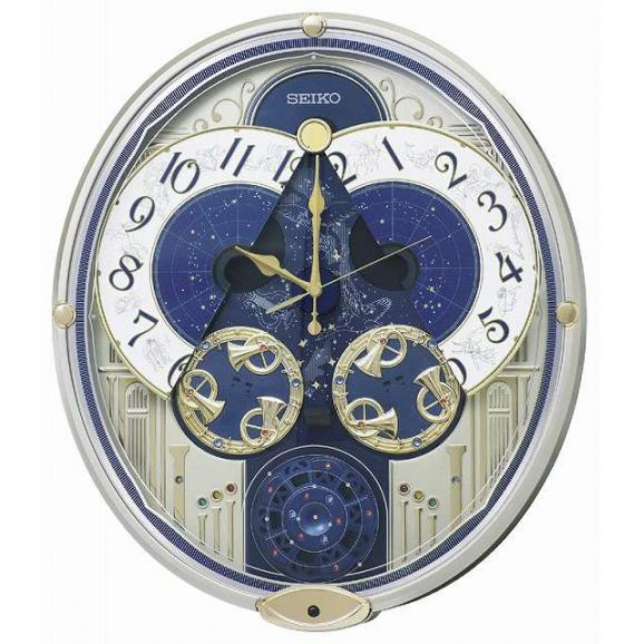 夏の贈り物お中元 電波からくり時計 セイコー 46.4×40×9cm ★単2乾電池4本・単3乾電池1本付02