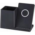 夏の贈り物お中元 ペンホルダー付ワイヤレス充電器 15×7.5×11.5cm ★USBコード付