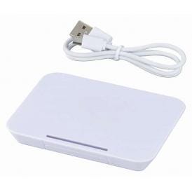 夏の贈り物お中元 スタンド機能付ワイヤレス充電器 7.6×9.5×1.2cm ★USBコード付