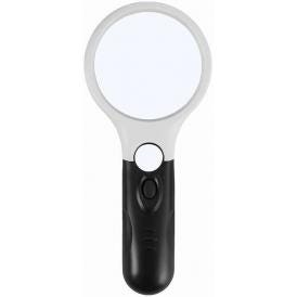 夏の贈り物お中元 3LED付きルーペ 19×8.3×2.8cm ★単4乾電池3本使用（別売）