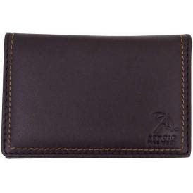 夏の贈り物お中元 名刺入れ アーノルド・パーマー ダークブラウン 11×1×7.5cm ★カード入れ・オープンポケット×各2、名刺入れ×1