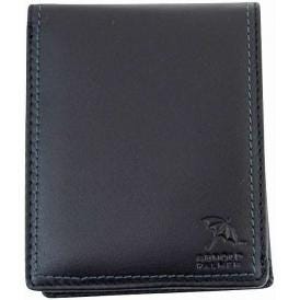 夏の贈り物お中元 二つ折り財布 アーノルド・パーマー ブラック 9×3×11cm ★カード入れ×8、オープンポケット×3、札入れ×2、スナップボタン式小銭入れ×1