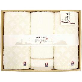夏の贈り物お中元 フェイスタオル2P&ウォッシュタオル 今治タオル フェイスタオル：34×80cm、ウォッシュタオル：34×35cm