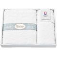 夏の贈り物お中元 タオルセット Hotel use premium quality バスタオル（約60×120cm）・フェイスタオル(約34×80cm)・ウォッシュタオル(約34×34cm)×各1