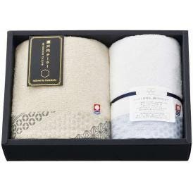 夏の贈り物お中元 フェイスタオル&ウォッシュタオル 瀬戸内テーラー ベージュ フェイスタオル：約33×80cm、ウォッシュタオル：約33×35cm