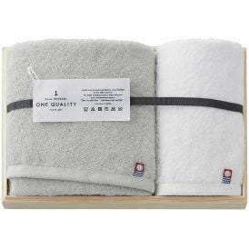 夏の贈り物お中元 フェイスタオル&ウォッシュタオル 今治 フェイスタオル：34×80cm、ウォッシュタオル：34×34cm