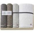 夏の贈り物お中元 バスタオル&フェイスタオル3P 今治 バスタオル：60×120cm、フェイスタオル：34×80cm