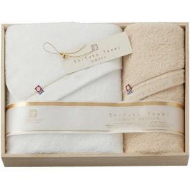 夏の贈り物お中元 バスタオル&フェイスタオル 今治謹製 バスタオル：60×110cm、フェイスタオル：33×75cm