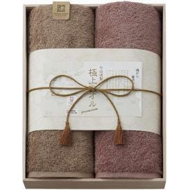 春の贈り物 バスタオル2P（木箱入） 今治謹製 60×120cm