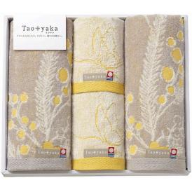 春の贈り物 フェイスタオル2P＆ウォッシュタオル2P Taoyaka フェイスタオル：34×80cm、ウォッシュタオル：34×35cm