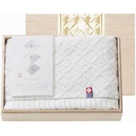 夏の贈り物お中元 フェイスタオル（国産木箱入） 今治タオル 28×75cm
