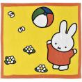 夏の贈り物お中元 楽しいボールあそび 湯上げタオル ミッフィー 約90×90cm
