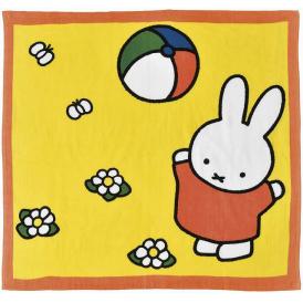 夏の贈り物お中元 楽しいボールあそび 湯上げタオル ミッフィー 約90×90cm