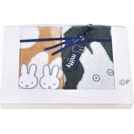 夏の贈り物お中元 ウォッシュタオル2P ミッフィー 34×36cm