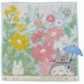 夏の贈り物お中元 ミニタオル となりのトトロ 約25×25cm