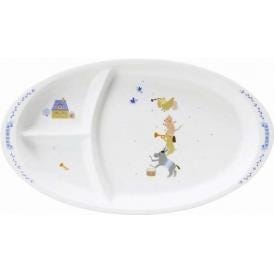 夏の贈り物お中元 キッズプレート ナルミ 16.2×27.8×2.6cm