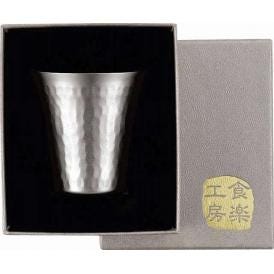 春の贈り物 チタン冷酒カップ 霞 直径5.2×5.4cm