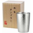 夏の贈り物お中元 本錫タンブラー180ml ベルク小シングル（桐箱入） 直径6.2×8.5cm