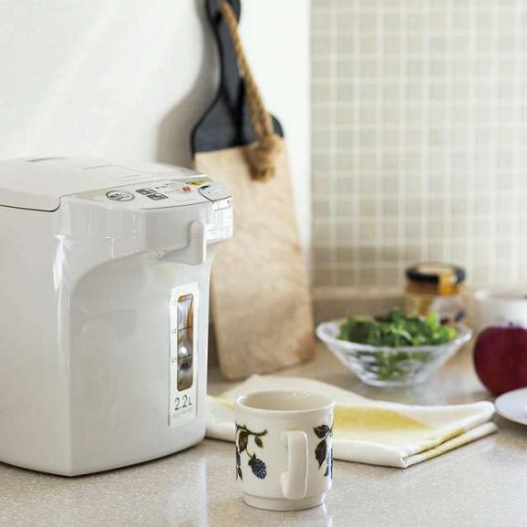 夏の贈り物お中元 電動給湯ポット2.2L ピーコック 21.3×27.9×25.3cm ★コードの長さ：1.4m　★消費電力：700W02