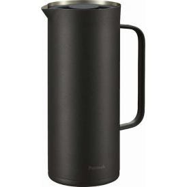 夏の贈り物お中元 リビングポット1L ピーコック ダークブラウン 9.8×14.8×23.4cm ★保温効力：64℃以上（10時間）、保冷効力：10℃以下（10時間）