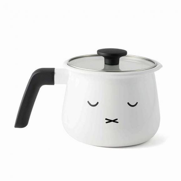 夏の贈り物お中元 マルチポット2.2L 富士ホーロー ミッフィーフェイス 25×17×15cm02