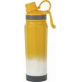 夏の贈り物お中元 キャリングボトル530ml フォルテック オレンジ×ホワイト 8.6×7.7×27cm ★保冷効力：10℃（6時間）