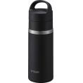 夏の贈り物お中元 真空断熱炭酸ボトル（保温・保冷）360ml タイガー魔法瓶 ストーンブラック 6.6×6.6×19.9cm ★保温効力：63℃以上（6時間）、保冷効力：9℃以下（6時間）