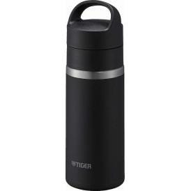 夏の贈り物お中元 真空断熱炭酸ボトル（保温・保冷）360ml タイガー魔法瓶 ストーンブラック 6.6×6.6×19.9cm ★保温効力：63℃以上（6時間）、保冷効力：9℃以下（6時間）
