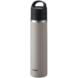 夏の贈り物お中元 真空断熱炭酸ボトル（保温・保冷）600ml タイガー魔法瓶 イーグレットホワイト 6.6×6.6×28.5cm ★保温効力：71℃以上（6時間）、保冷効力：7℃以下（6時間）