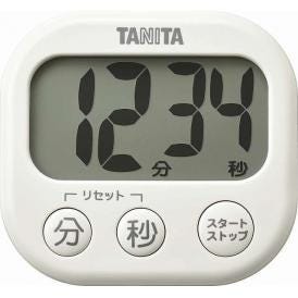 夏の贈り物お中元 抗菌でか見えタイマー 株式会社タニタ アイボリー 8.2×7.6×2.3cm ★単4乾電池1本付（お試し用）