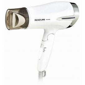 夏の贈り物お中元 マイナスイオンヘアドライヤー コイズミ ホワイト 23.5×9.6×21.5cm ★集風器付　★コードの長さ：約1.7m　★消費電力：1200W