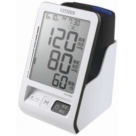 夏の贈り物お中元 上腕式血圧計 シチズン 10.5×12.2×16.6cm ★単3乾電池4本付（お試し用）　★ニッケル水素充電池対応（別売）★医療機器認証番号：228ADBZX00031000