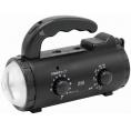夏の贈り物お中元 乾電池/充電池式 手回し充電ラジオライト STAR★LIGHT 18.4×8.1×11.7cm ★電源：充電池・USB充電または単3乾電池3本使用（別売）　★USBケーブル付