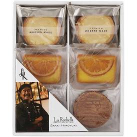 夏の贈り物お中元 リーブルA 坂井宏行のこだわり洋菓子 チーズタルト・オレンジケーキ・ガレットブルトンヌ×各2