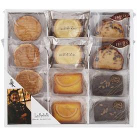 夏の贈り物お中元 リーブルC 坂井宏行のこだわり洋菓子 ガレットブルトンヌ×4、チーズタルト・オレンジケーキ・チョコブラウニー・フルーツケーキ×各2