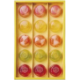 春の贈り物 ピッコロドルチェ ひととえ ピーチ＆グレープフルーツ味・アップル＆パイン味・マンゴー＆ライチ味・レモン＆ライム味・カシス＆ストロベリー味（各52g）×各3
