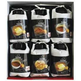 夏の贈り物お中元 ベイクド アンド フライド ライスフィールド 醤油バター・スパイシーカレー×各2、京風七味・焦がしチーズ×各1