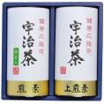 夏の贈り物お中元 宇治茶詰合せ（健康応援茶） 上煎茶・抹茶入煎茶（各100g）×各1