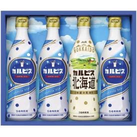 夏の贈り物お中元 カルピスギフト カルピス カルピス（470ml）×3、カルピス北海道（470ml）×1