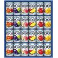 夏の贈り物お中元 フルーツジュースギフト カゴメ 100CAN（ピーチブレンド・グレープ・パインアップルブレンド・アップル・マンゴーブレンド・ブラッドオレンジブレンド）（各160g）×各4