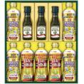 春の贈り物 ヘルシーオイル＆ボスコギフト 日清オイリオ 健康オイルアマニプラス（350g）×4、こめ油（350g）・ボスコエキストラバージンオリーブオイル（140g）×各3