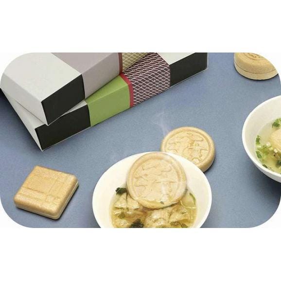 夏の贈り物お中元 MAM CAFE OSUIMONO SET 02 海老・湯葉×各2、あさり・とろろ昆布×各102
