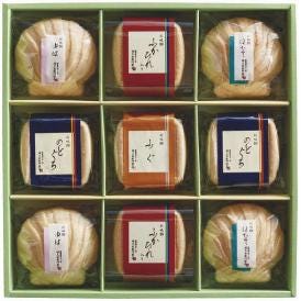 夏の贈り物お中元 本格和風だし お吸物詰合せ 久右衛門 本格和風だしお吸物（ゆば・ふかひれ入り・ほたて・のどぐろ）×各2、本格和風だしお吸物（ふぐ）×1