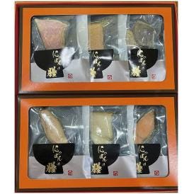 夏の贈り物お中元 本格だし茶漬け6種セット 東京HIROYA 鰤（約53g）・炙り明太子（約49g）・鮭（約44g）・帆立（約41g）・金目鯛（約38g）・牡蠣（約36g）×各1