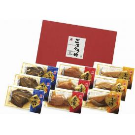 夏の贈り物お中元 お手軽煮魚セット かね七 赤魚煮付・かれい煮付・ぶり煮付×各3