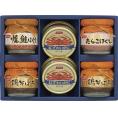 夏の贈り物お中元 缶詰・びん詰ギフト ニッスイ 紅ずわいがにほぐし身（55g）・鶏そぼろ（50g）×各2、焼鮭ほぐし・たらこほぐし（各50g）×各1